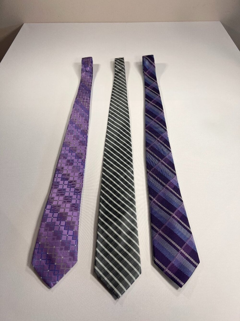 3 Silk Ties